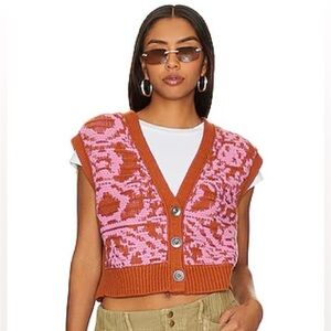 Free People sz medium sweater vest